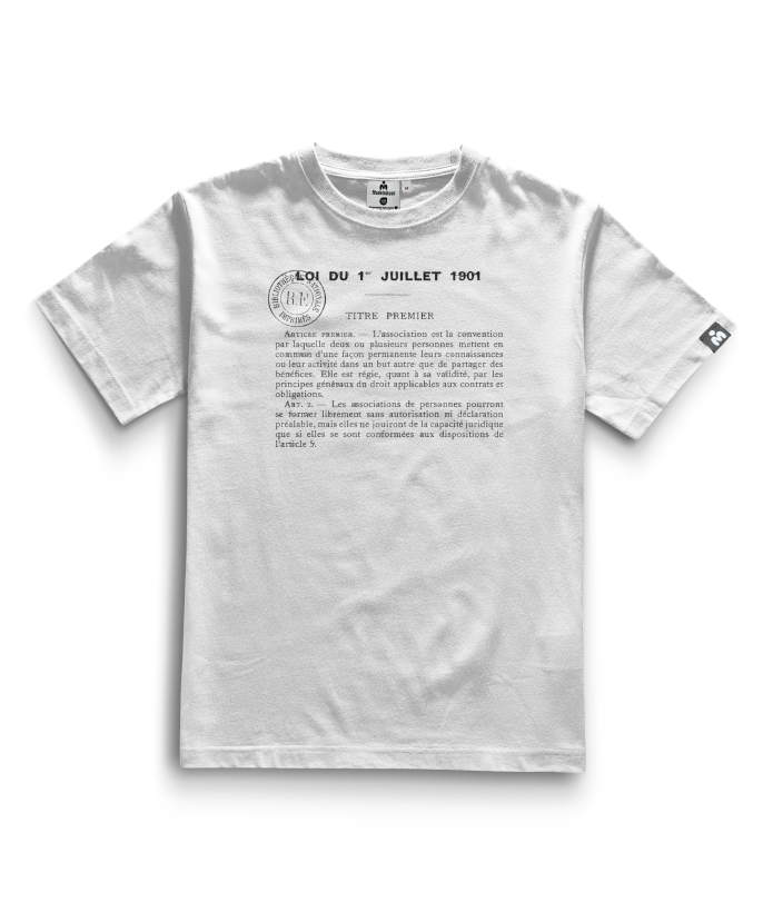 T-shirt « Article de loi »