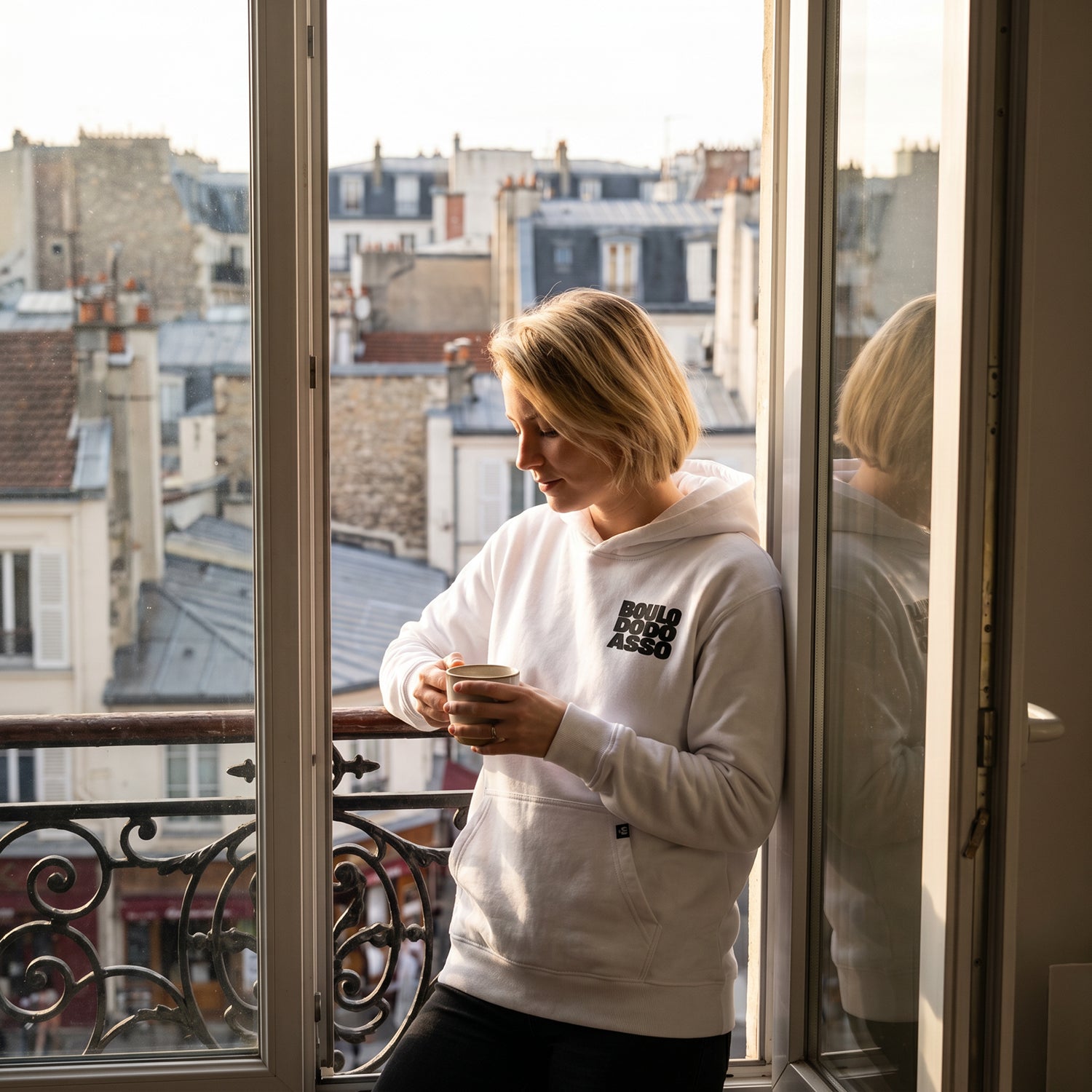 Sweat à capuche « Boulo.Dodo.Asso »