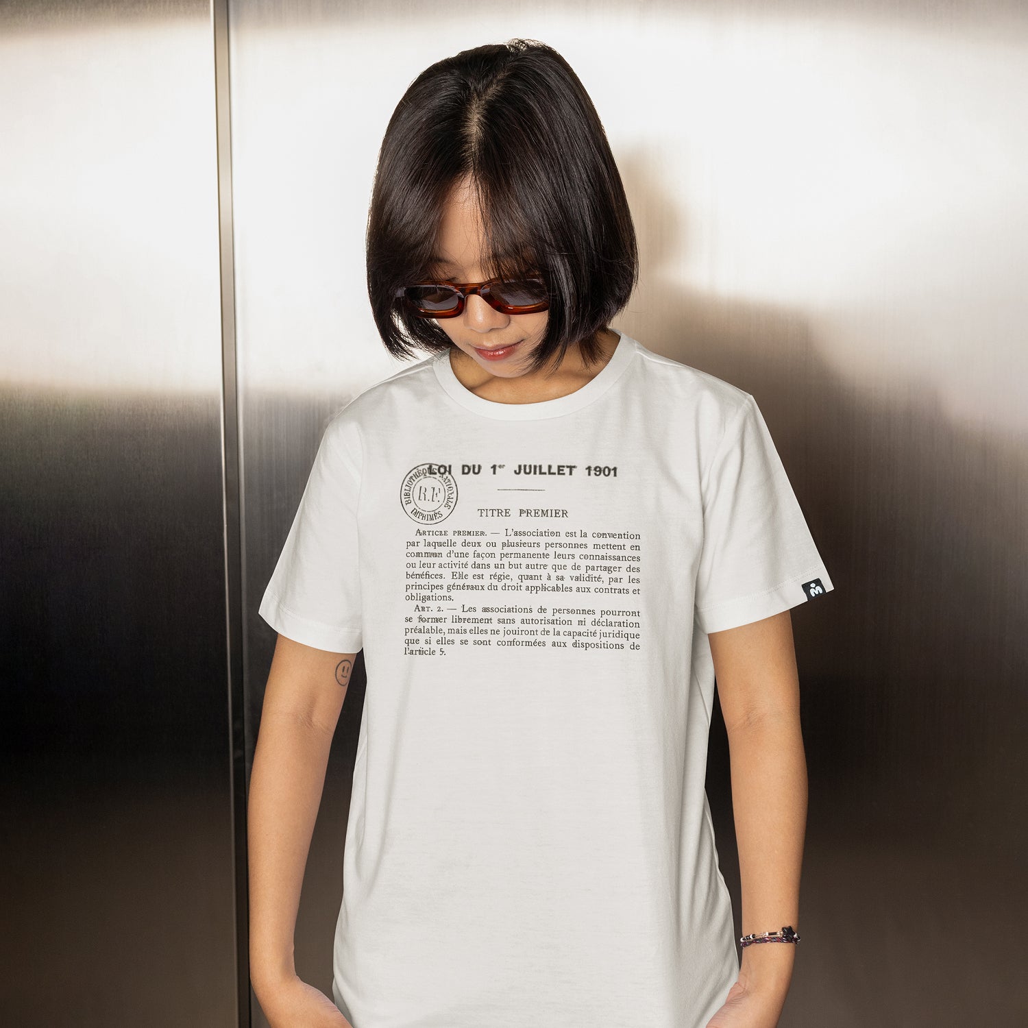 T-shirt « Article de loi »